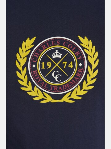 T-Shirt ' Earl Sadwyn ' Charles Colby en bleu