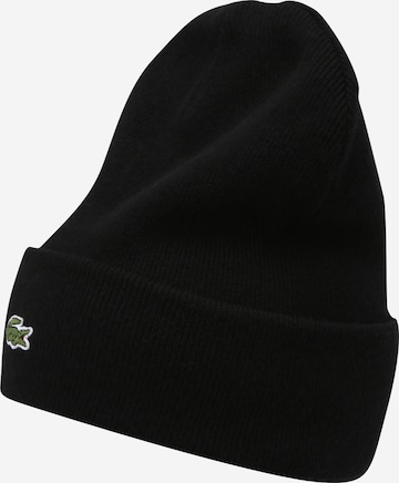 LACOSTE - Gorros em preto: frente