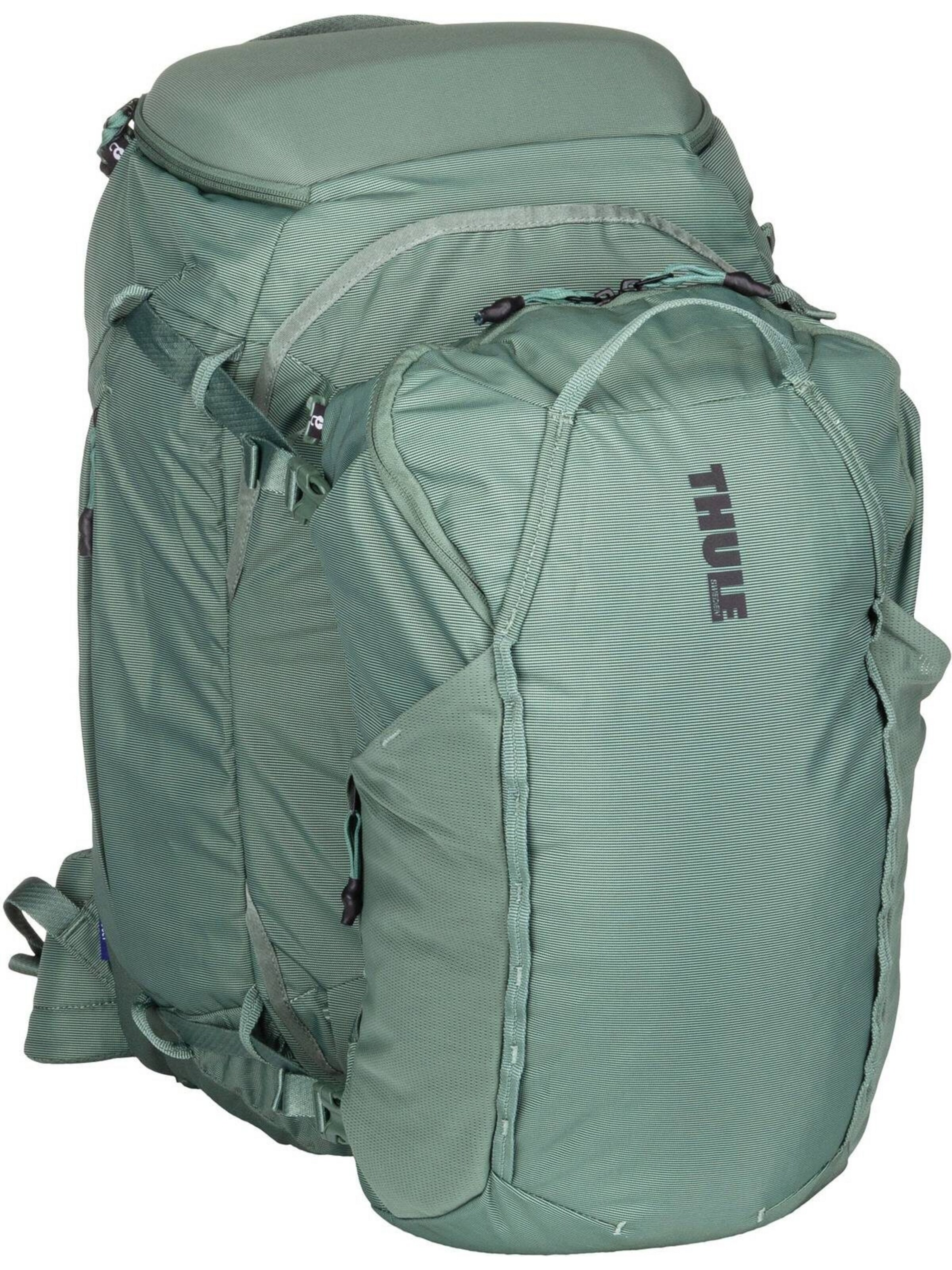 Thule Sportrucksack 'Landmark' in Grün: Vorderseite