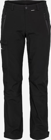 ICEPEAK - regular Pantalón de montaña 'BOUTON' en negro: frente