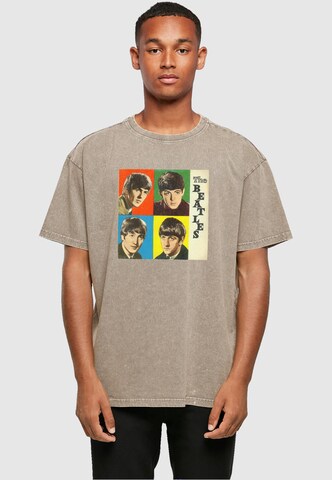 Merchcode Shirt 'Beatles' in Beige: front