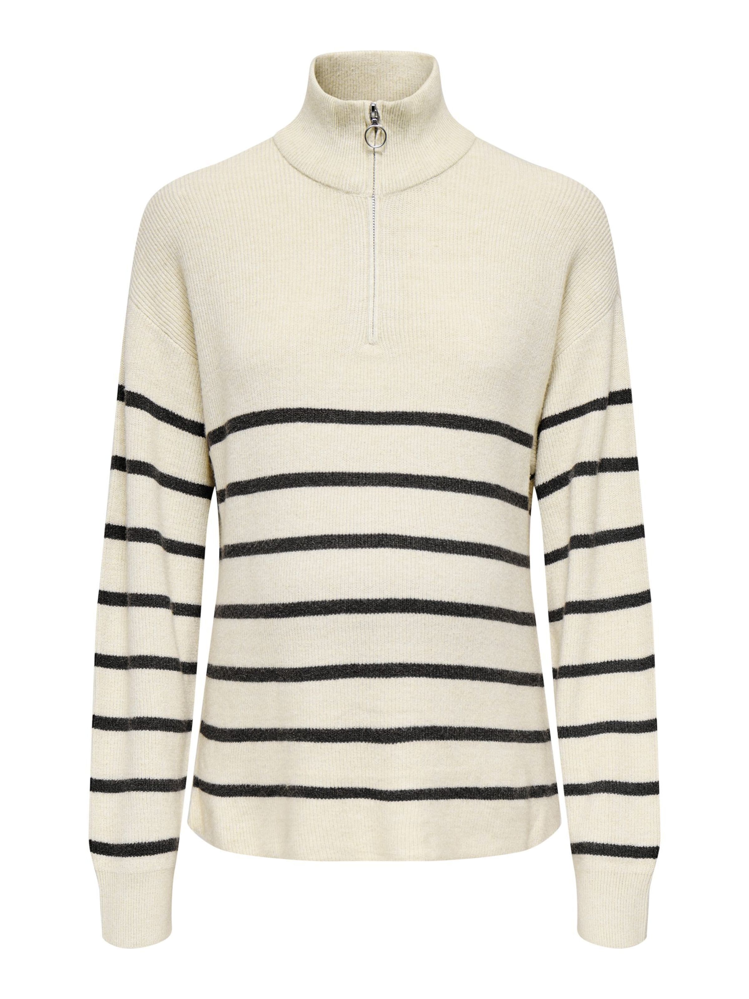 Only Maternity Jersey 'OLMIibi' en crema / negro, Vista del producto