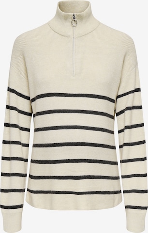 Only Maternity Trui 'OLMIibi' in Beige: voorkant