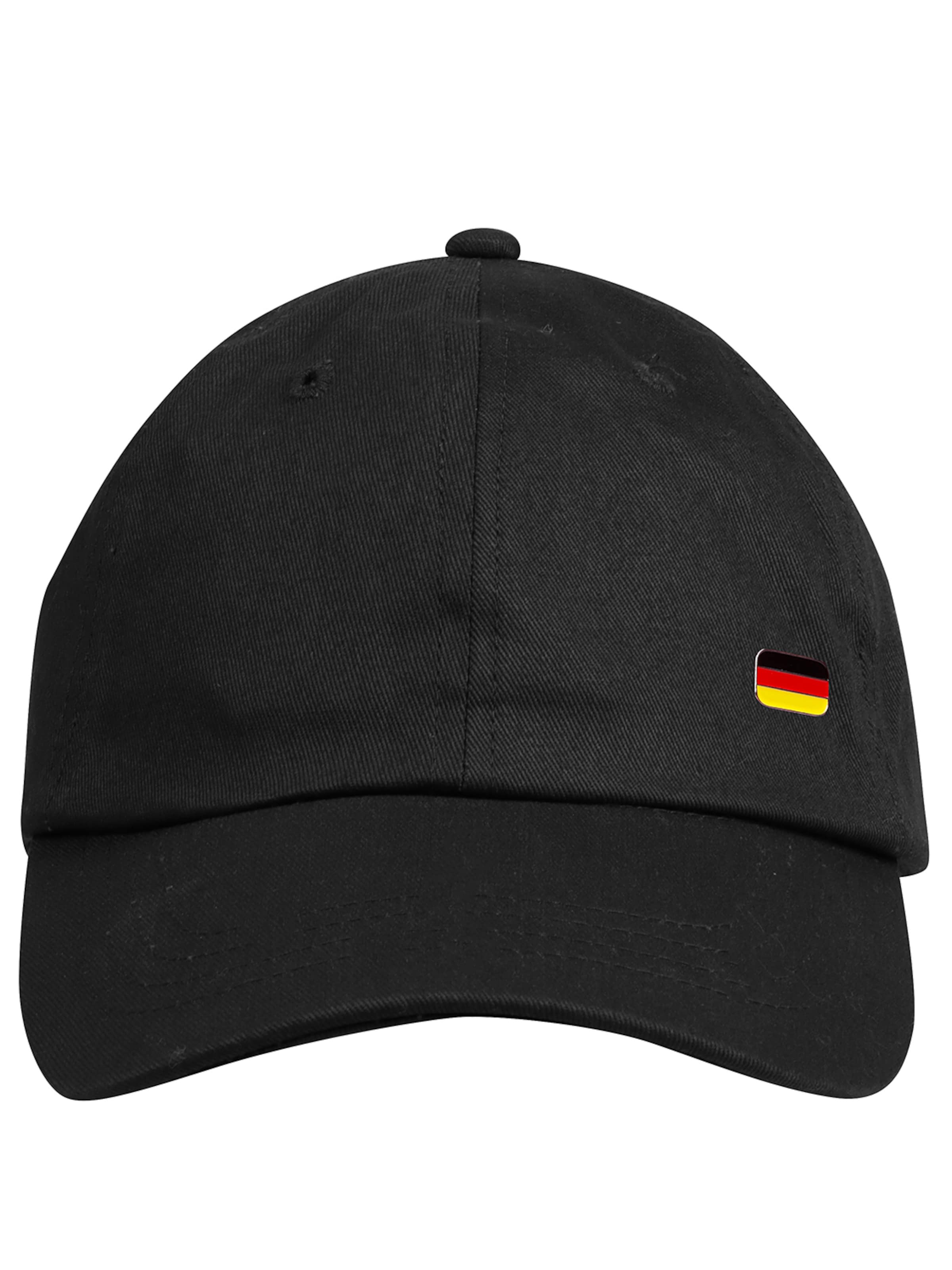Capelli New York Athletic Cap in Black: front