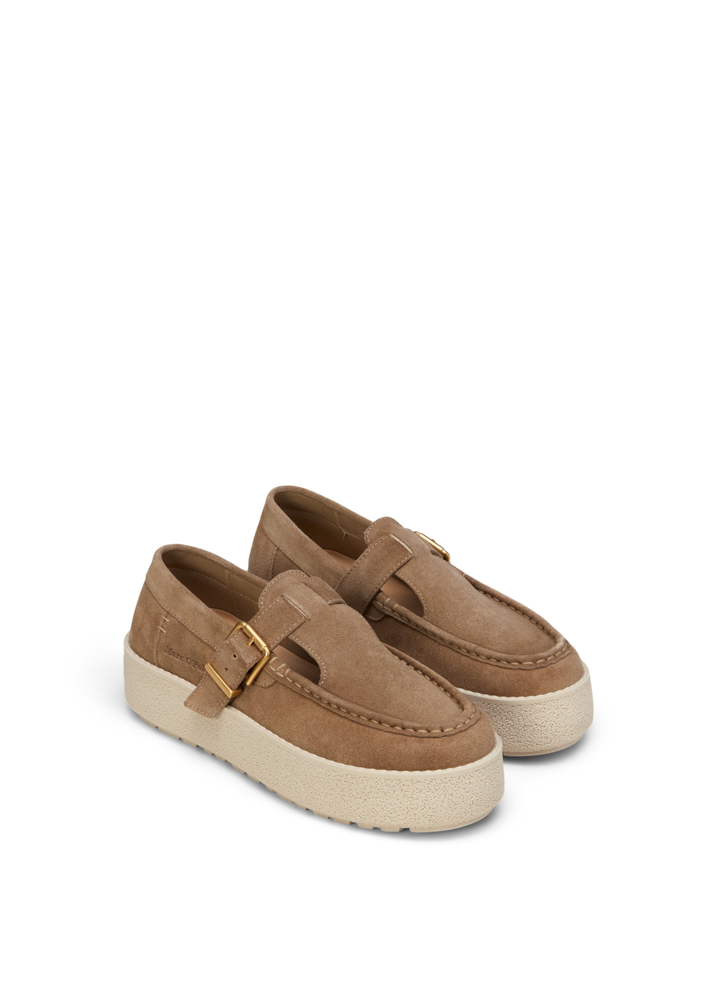 Marc O'Polo Instappers 'Pia' in Bruin