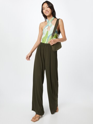 ABOUT YOU Loose fit Pants 'Dion' in Green