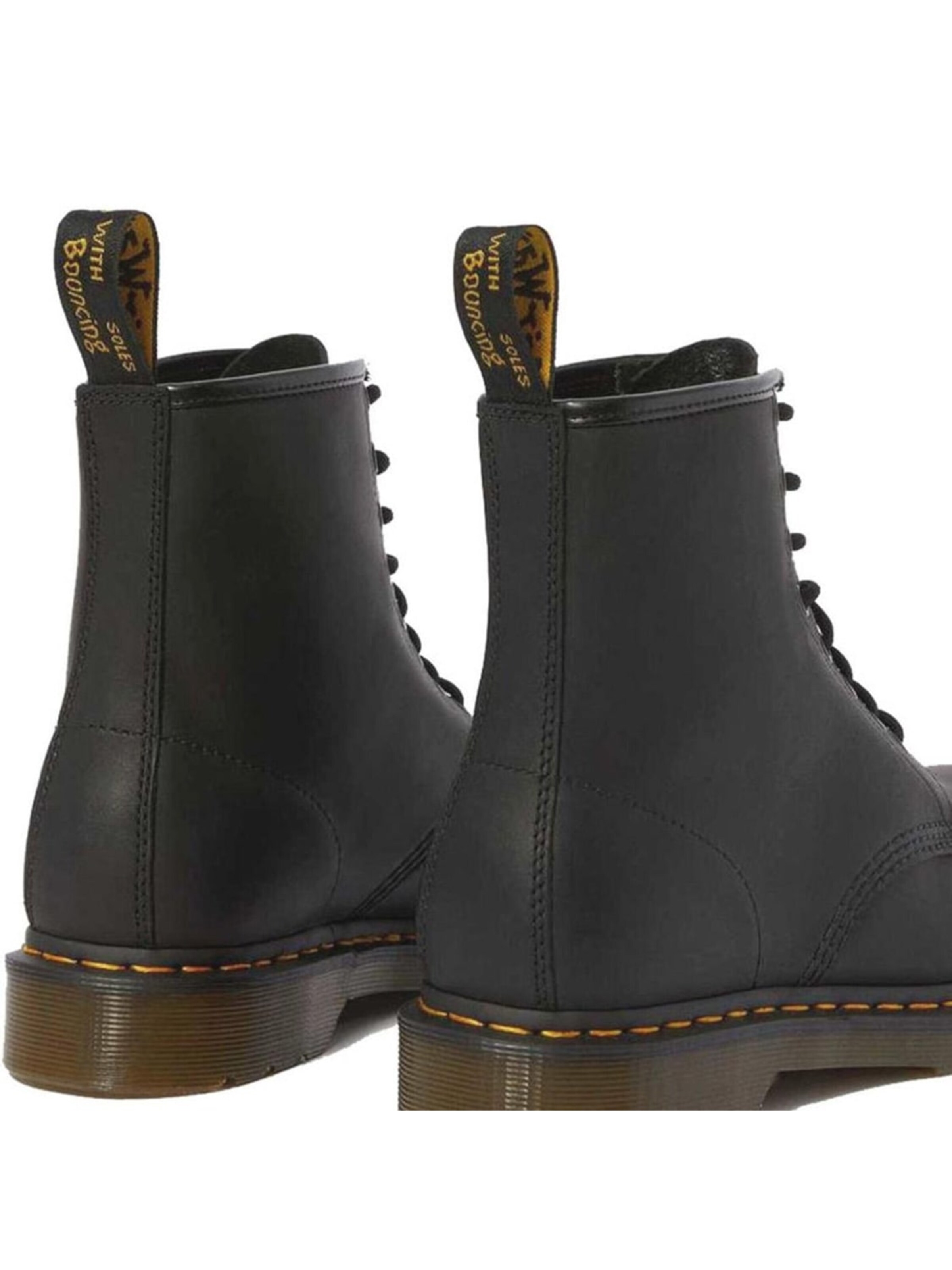 Stivale 'Unisex 1460 Greasy Black Boots' di Dr. Martens in nero