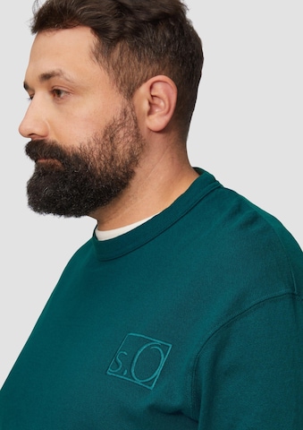 Sweat-shirt s.Oliver en bleu