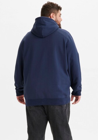 Bluză de molton 'New Original Zip-Up Hoodie' de la Levi's® Big & Tall pe albastru