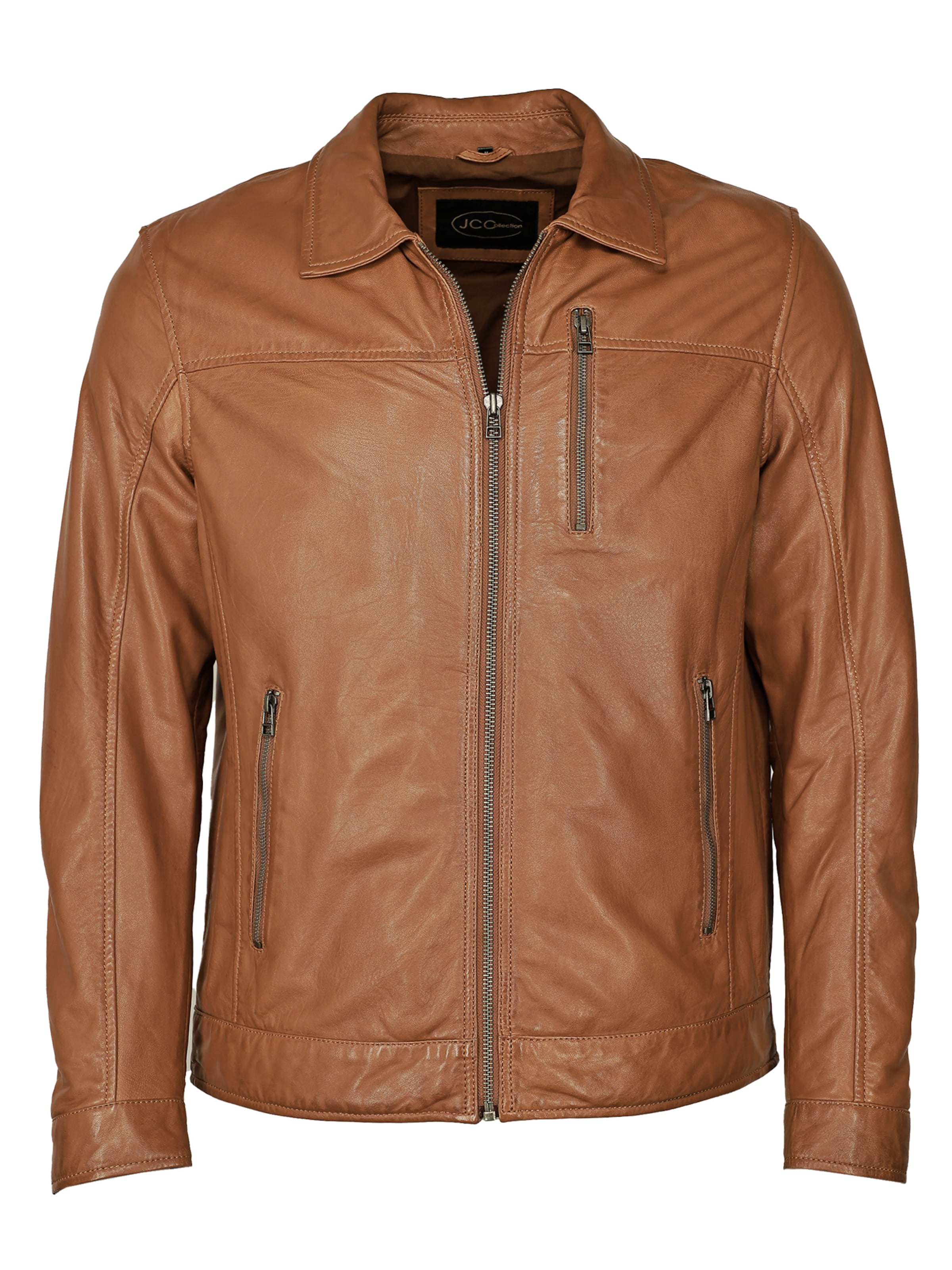 JCC Tussenjas in Bruin: voorkant