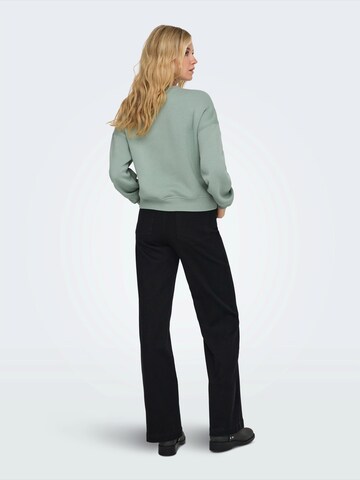 ONLY Sweatshirt 'ONLBEST' in Grün