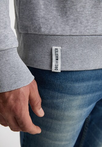 DreiMaster Maritim Sweatshirt in Grey