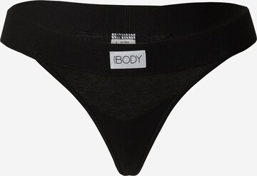 Cotton On Body String in Black: front