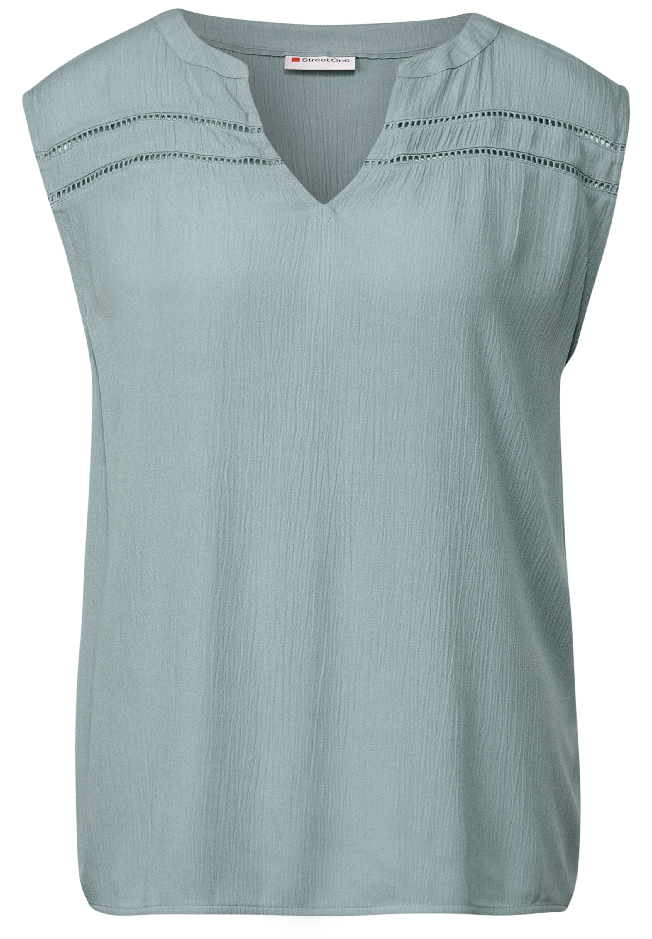 STREET ONE Bluse in Grün: Vorderseite