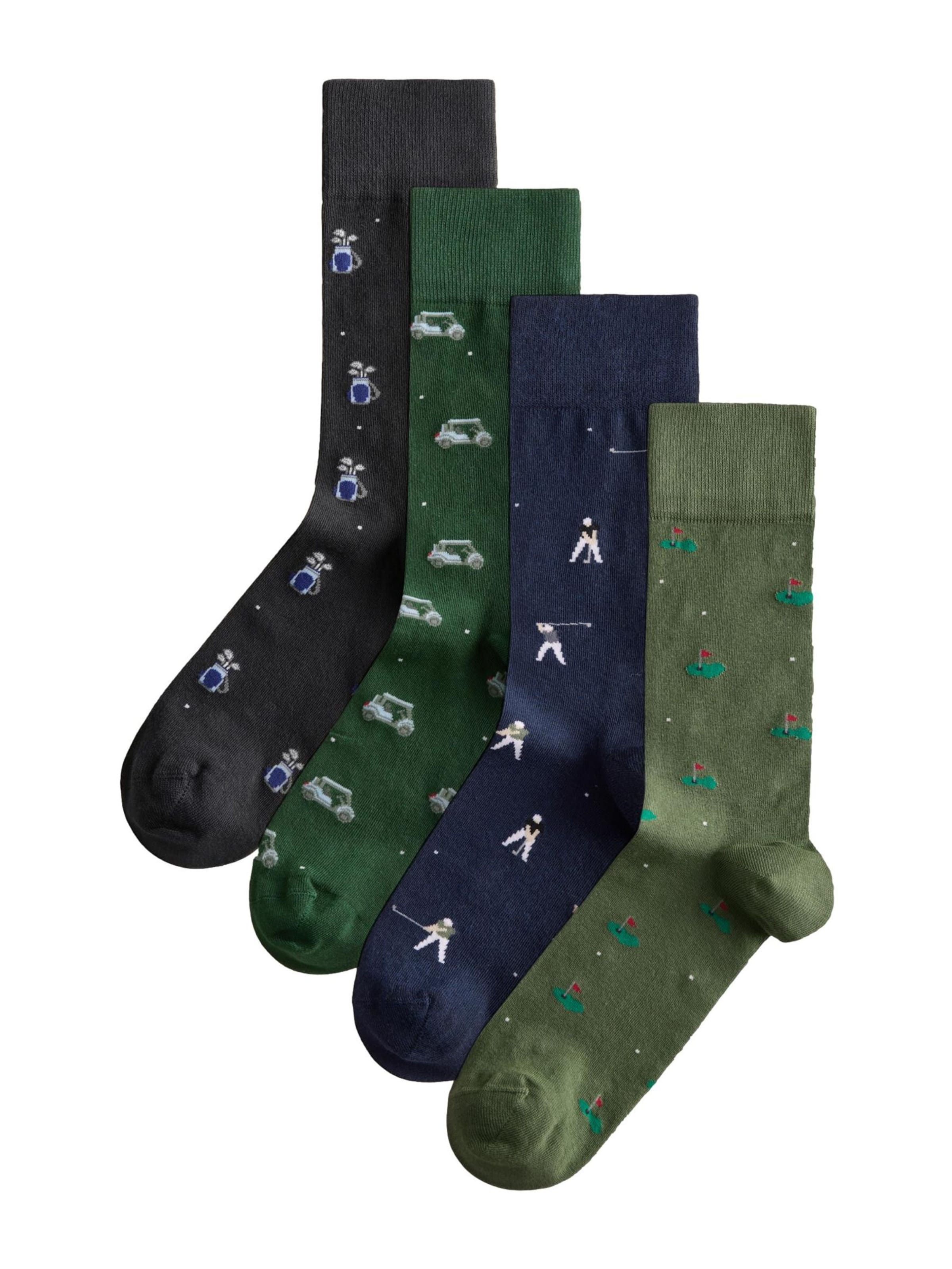 Next Sokken in Blauw: voorkant