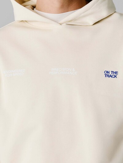 Red Bull Racing x Pepe Jeans Sweatshirt 'Circuit' in Cream / Royal blue / White, Item view