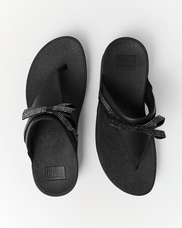 FitFlop Zehentrenner in Schwarz
