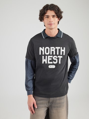 Champion Authentic Athletic Apparel Μπλουζάκι σε μαύρο: μπροστά