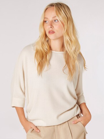 Apricot Blouse in Beige: front