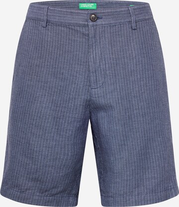 UNITED COLORS OF BENETTON Regular Chino trousers in Blue: front