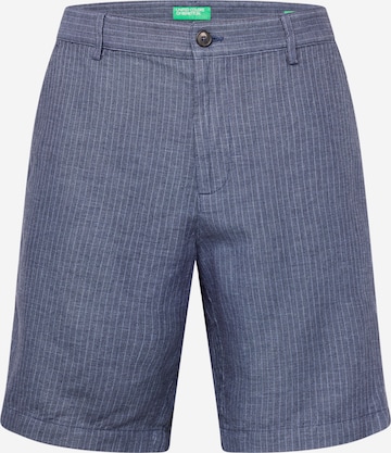 regular Pantaloni chino di UNITED COLORS OF BENETTON in blu: frontale