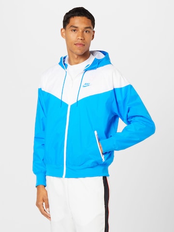 Nike Sportswear Between-Season Jacket in Blue: front