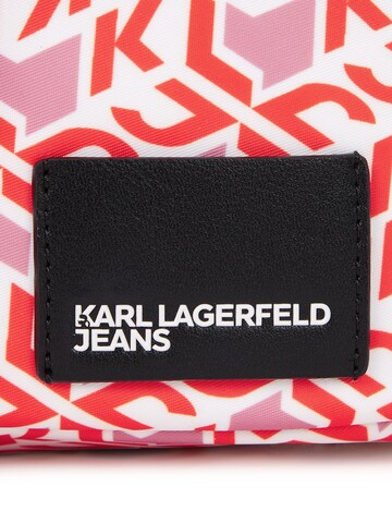 Borsa a tracolla di KARL LAGERFELD JEANS in rosso
