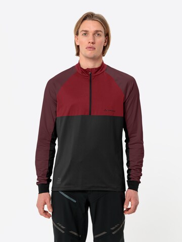 VAUDE Functioneel shirt 'Qimsa' in Zwart: voorkant