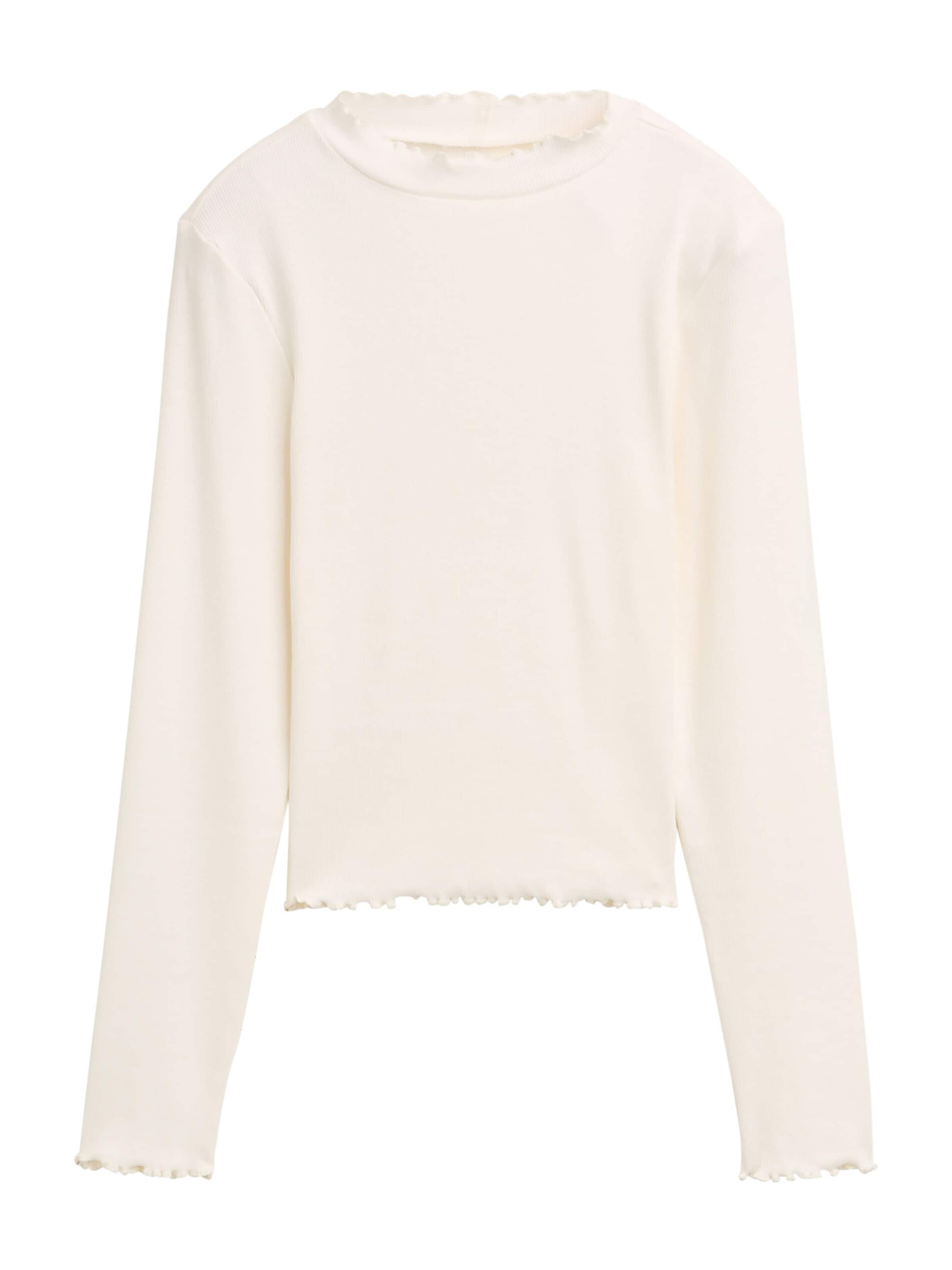 TOM TAILOR - Camiseta en blanco: frente