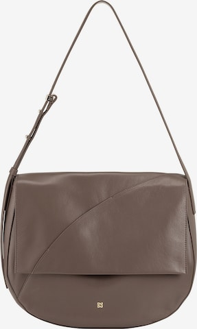 DuDu Schoudertas 'Formentera' in Grijs: voorkant