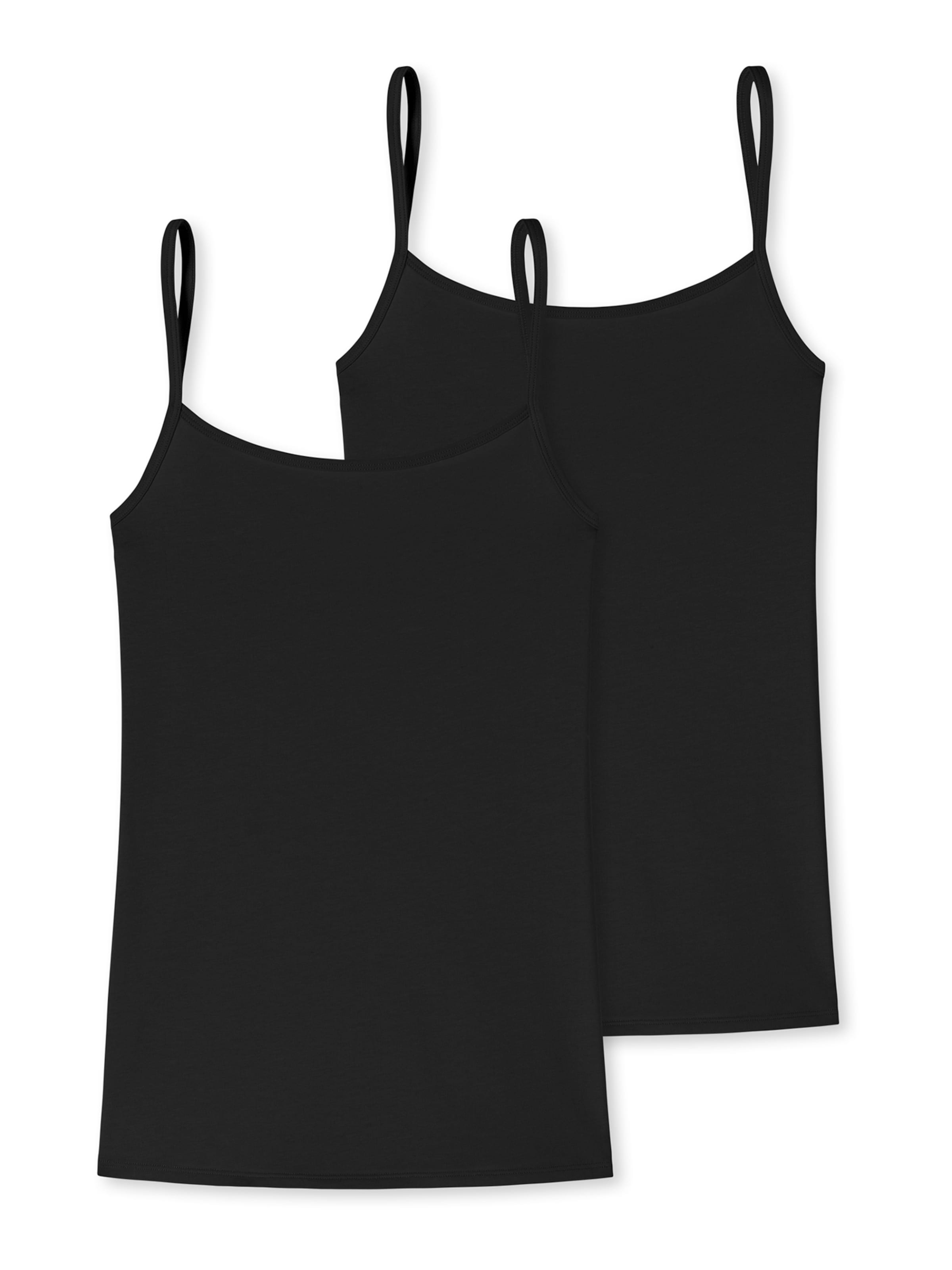 uncover by SCHIESSER Undershirt ' Uncover ' in Black: front