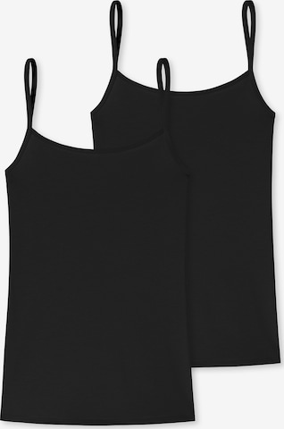 Maillot de corps ' Uncover ' uncover by SCHIESSER en noir : devant