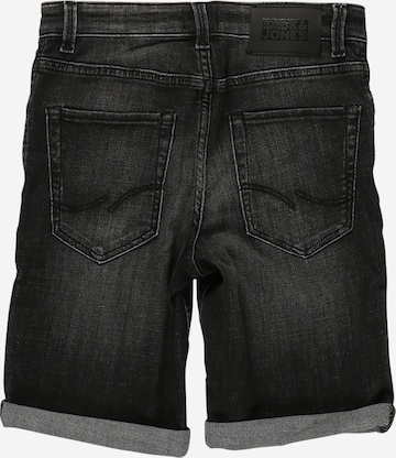 melns Jack & Jones Junior Standarta Džinsi