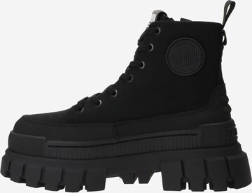 Palladium Lace-Up Ankle Boots 'Revolt' in Black