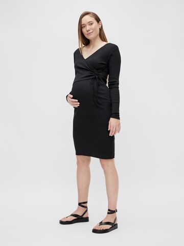 MAMALICIOUS Kleid 'Elena' in Schwarz