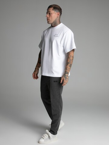 SikSilk T-Shirt in Weiß