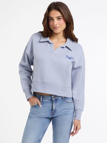 GUESS Sweatshirt in Blau: Vorderseite