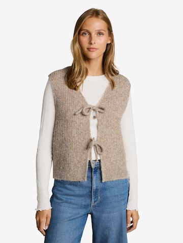 TOM TAILOR DENIM Neuleliivi värissä beige: etupuoli