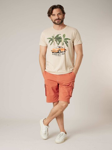 T-Shirt ' KIKONDO ' Deeluxe en beige