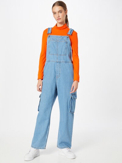 Dr. Denim Jean Overalls 'Cordelia Dungarees' in Blue denim, View model