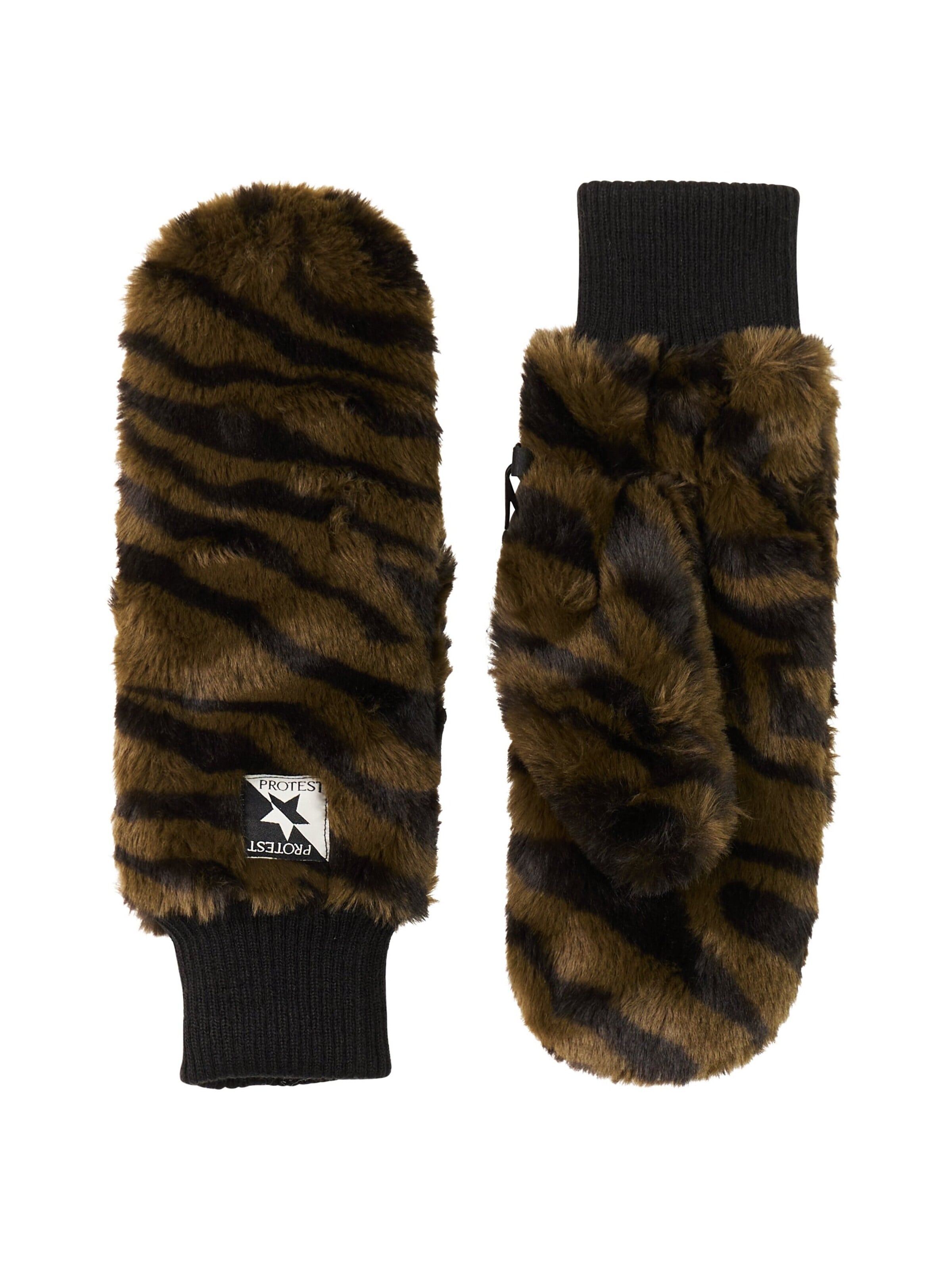 PROTEST Sports gloves 'PRTPyriet' in Black: front