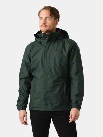 Veste outdoor 'DUBLINER' HELLY HANSEN en vert : devant