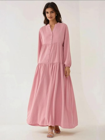 Hiccup Dress in Pink: front