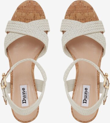 Dune LONDON Strap Sandals 'KELISA' in White