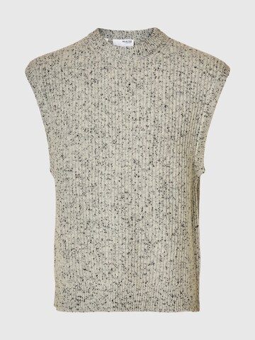 Gilet SELECTED en gris : devant
