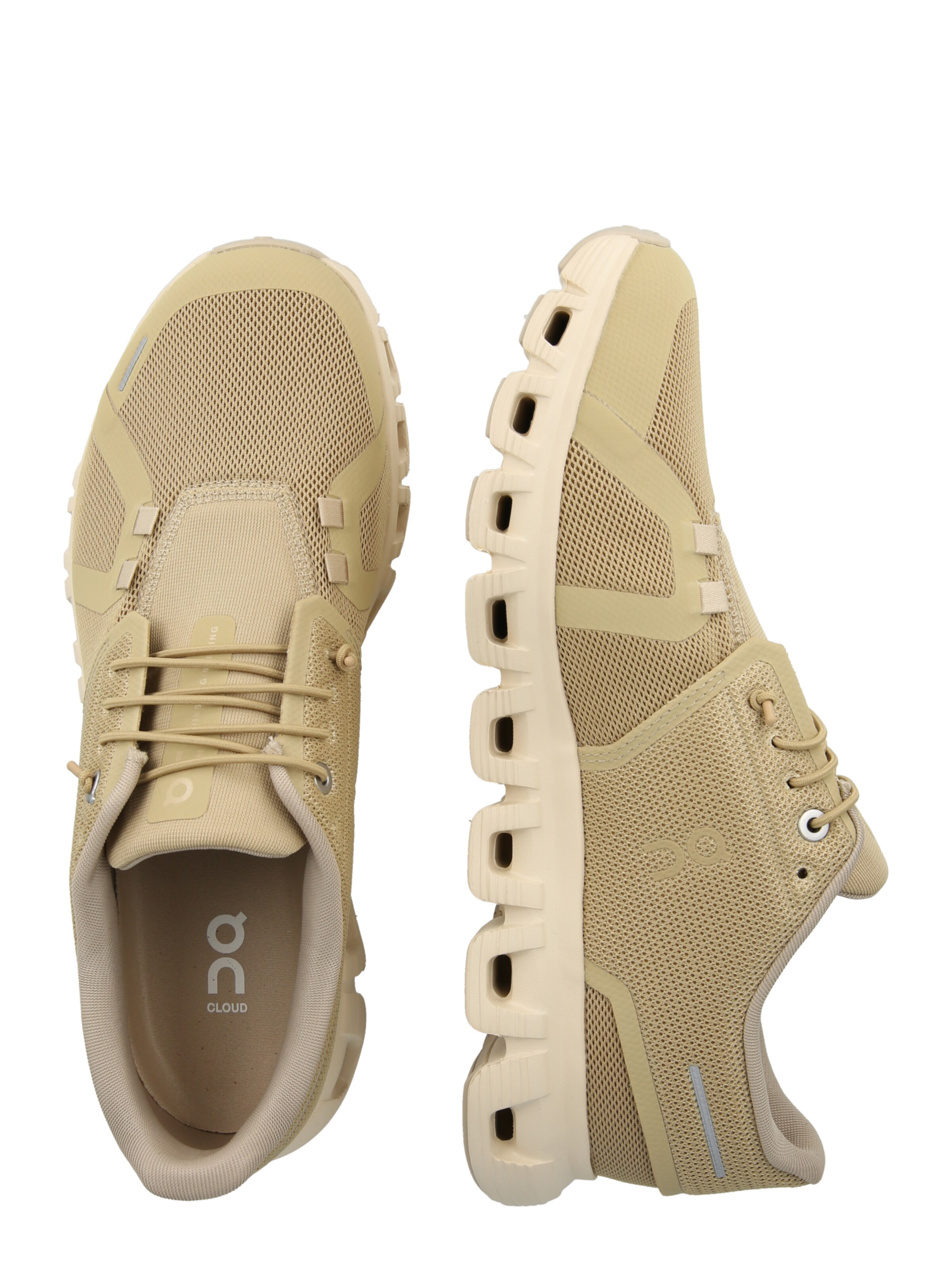 Baskets basses On en beige