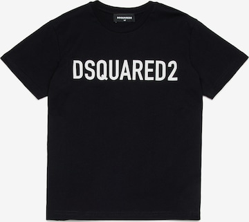 Tricou de la DSQUARED2 pe negru: față