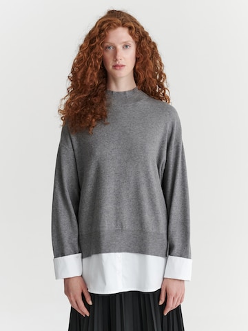 Pullover 'Pati' di TATUUM in grigio: frontale