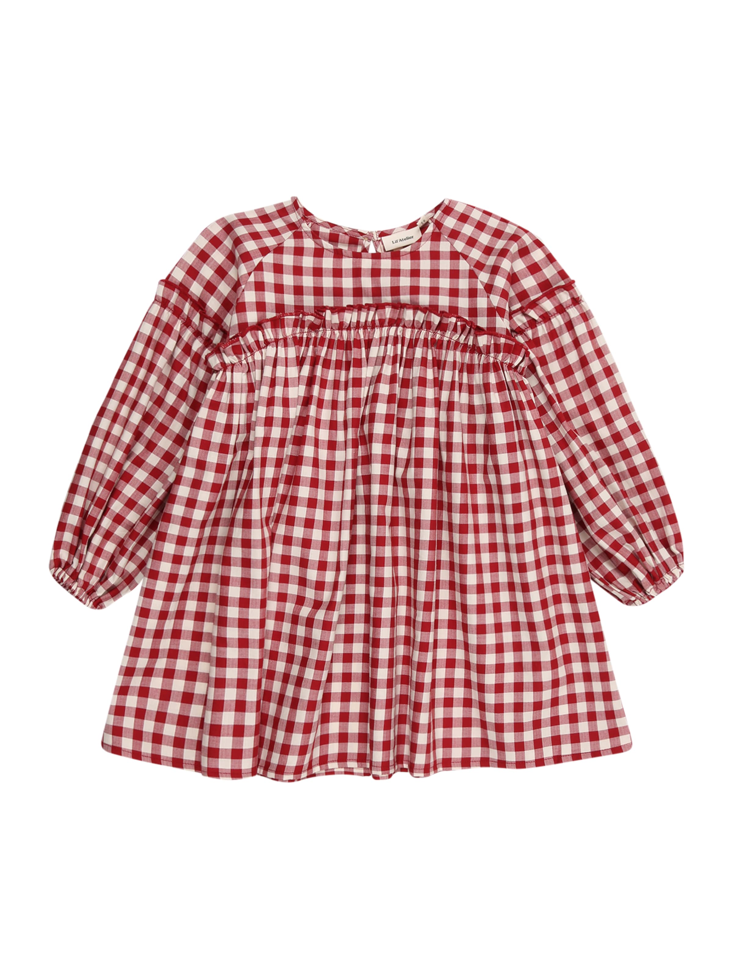 Lil'Atelier - Vestido 'NMFRIO' en rojo: frente