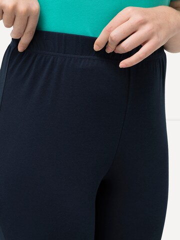 Ulla Popken Skinny Legíny – modrá
